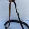 HJ Ceinturon Baudrier , Boucle fer  Jeunesse Hitlérienne cuir noir 