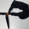 HJ Foulard et noeud cuir marron Jeunesse Hitlérienne 
