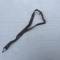 Jugulaire sous casque ( liner ) cuir marron  