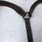 KM Bretelles de suspension Mdle Leger cuir marron foncé 