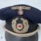 KM Casquette officier Administration coiffe bleu