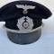 KM Casquette officier Administration coiffe bleu amovible 
