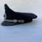 KM Casquette officier Administration coiffe bleu amovible 