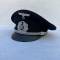 KM Casquette officier Administration coiffe bleu amovible 