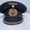 KM Casquette officier subalterne drap bleu nuit 