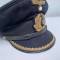 KM Casquette officier subalterne drap bleu nuit 