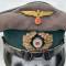 KM Casquette S/officier Artiilerie cotière drap feldgrau 