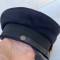 KM Casquette Sous officier Drap bleu nuit 