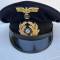KM Casquette Sous officier Drap bleu nuit 