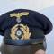KM Casquette Sous officier Drap bleu nuit 