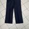 KM Pantalon à pont matelot drap bleu nuit 