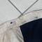 KM Pantalon à pont matelot drap bleu nuit 