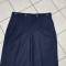 KM Pantalon à pont matelot drap bleu nuit 