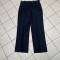 KM Pantalon à pont matelot drap bleu nuit 