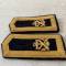 KM Pattes d'épaules S/Officier Navigant Artilleur