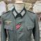 KM Veste officier Artillerie cotière drap feldgrau 