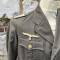 KM Veste Officier navigant Toile de coton Gris/vert 