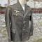 KM Veste Officier navigant Toile de coton Gris/vert 