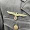 KM Veste Officier navigant Toile de coton Gris/vert 
