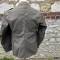 KM Veste Officier navigant Toile de coton Gris/vert 