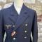 KM Veston officier Artillerie Gabardine bleu nuit 