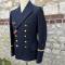 KM Veston officier navigant gabardine bleu nuit 