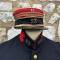 Képi Polo ,Veste et culotte Mdle 1893 Officier Infanterie 