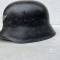 Luftschutz Casque Mdle 1934 et jugulaire 