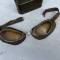 Lunettes Mdle 1935 Troupe motorisée et boitier métallique 