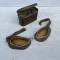 Lunettes Mdle 1935 Troupe motorisée et boitier métallique 