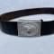 LW Boucle Alu 1er Type Mdle 1935 et cuir marron foncé 