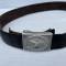 LW Boucle Alu 1er Type Mdle 1935 et cuir marron foncé 