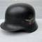 LW Casque Mdle 1940 Un insigne et jugulaire 