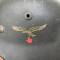 LW Casque Mdle 1940 Un insigne et jugulaire 