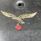 LW Casque Mdle 1940 Un insigne et jugulaire 