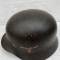 LW Casque Mdle 1940 Un insigne et jugulaire 