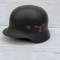 LW Casque Mdle 1940 Un insigne et jugulaire 