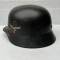 LW Casque Mdle 1940 Un insigne et jugulaire 