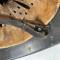 LW Casque Mdle 1942 Un insigne et jugulaire 