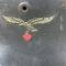 LW Casque Mdle 1942 Un insigne et jugulaire 