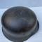 LW Casque Mdle 1942 Un insigne et jugulaire 