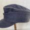 LW Casquette Mdle 1943 Officier drap gris bleu 