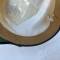 LW Casquette d'été officier coiffe blanche amovible 