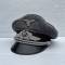 LW Casquette officier drap gris bleu 