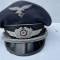 LW Casquette officier gabardine gris bleu 