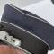 LW Casquette officier Gabardine gris bleu 