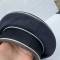 LW Casquette officier gabardine gris bleu 