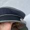 LW Casquette officier gabardine gris bleu 