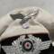 LW Casquette S/Officier artillerie Coiffe blanche 