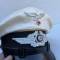 LW Casquette s/officier transmission coiffe blanche 